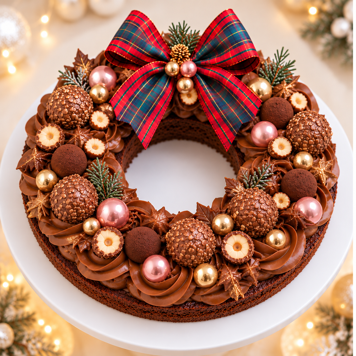 🍫Couronne de Noël : Casse-Noisette