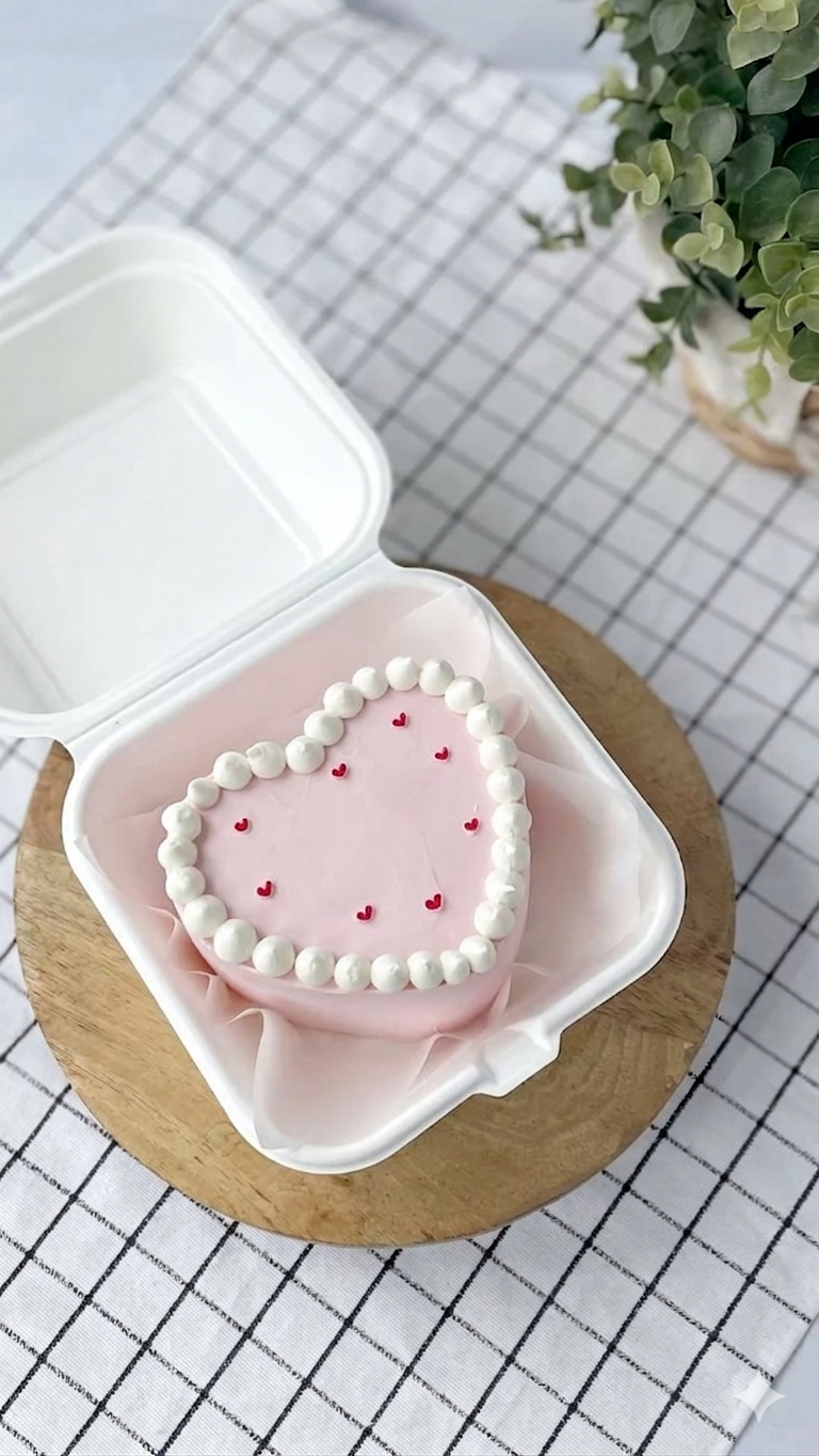 Bento Cake - Heart Bento Coeur