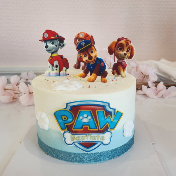 Gâteau Personnalisé - Paw patrol