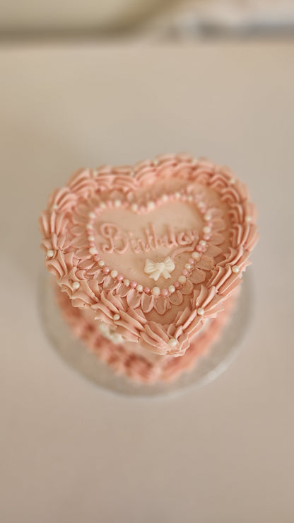 Bento Cake - Coeur