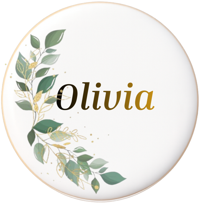 Biscuits Mariage Ton Sauge - Modèle 2