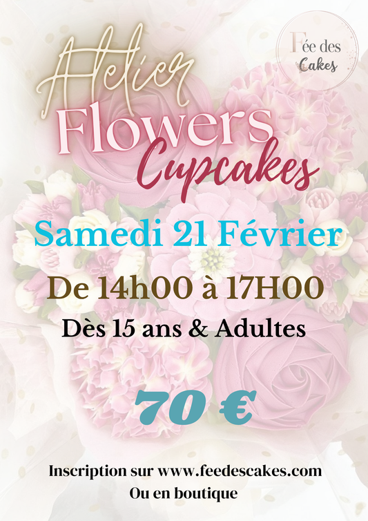 Atelier Flowers Cup cakes