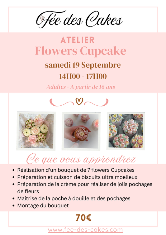 Atelier Flowers Cup cakes