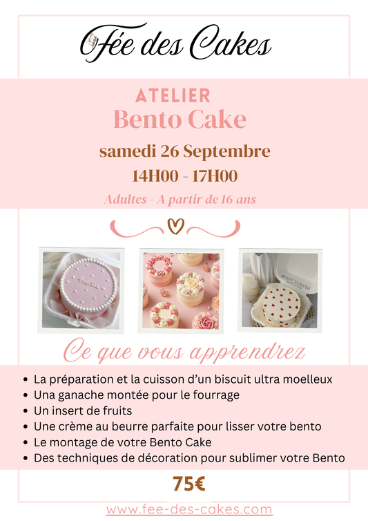 Atelier Bento cakes