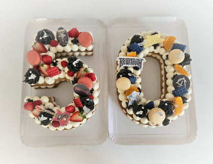 Numbers Cakes 15 Parts