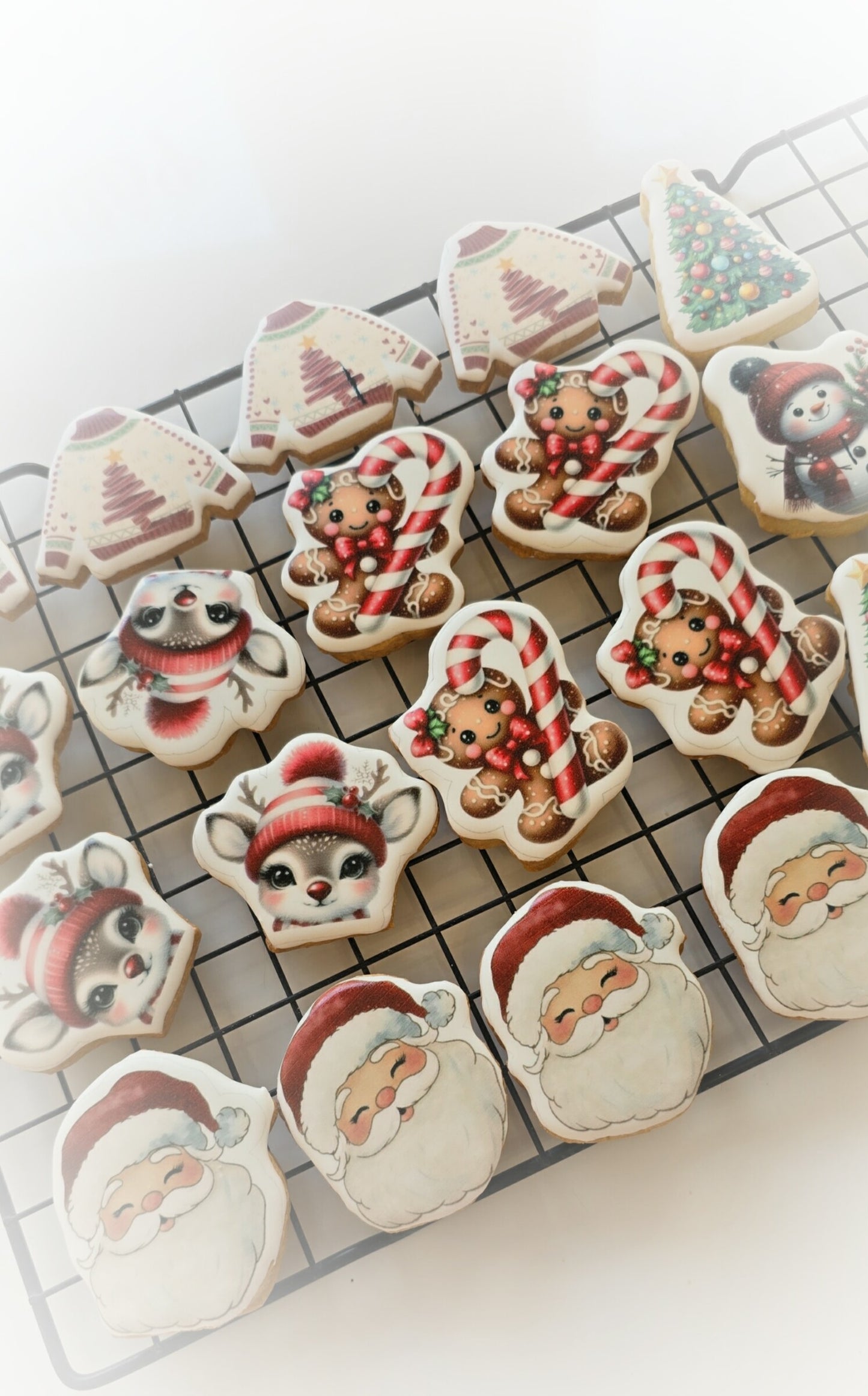 Boule de Noël 4 Biscuits de Noël