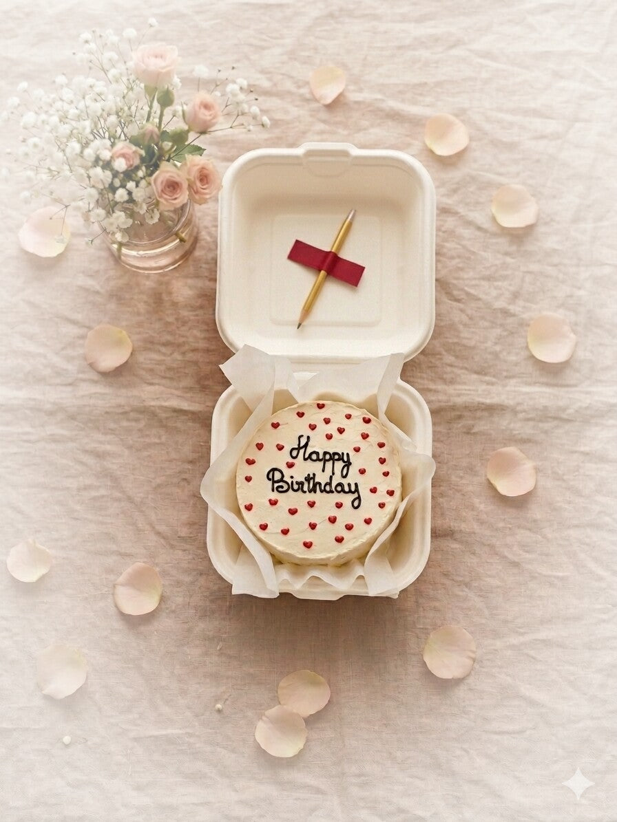 Bento Cake - Coeurs