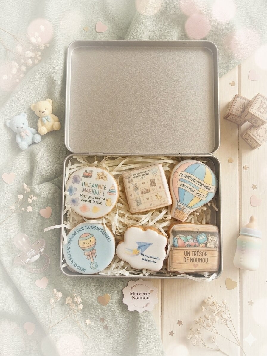 Coffret 6 Biscuits Merci Nounou