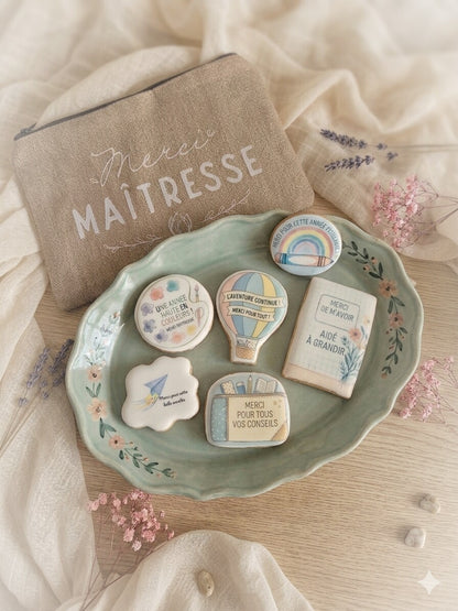 Coffret 6 Biscuits Merci Maitresse