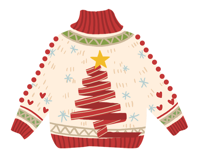 Boule de Noël 4 Biscuits de Noël