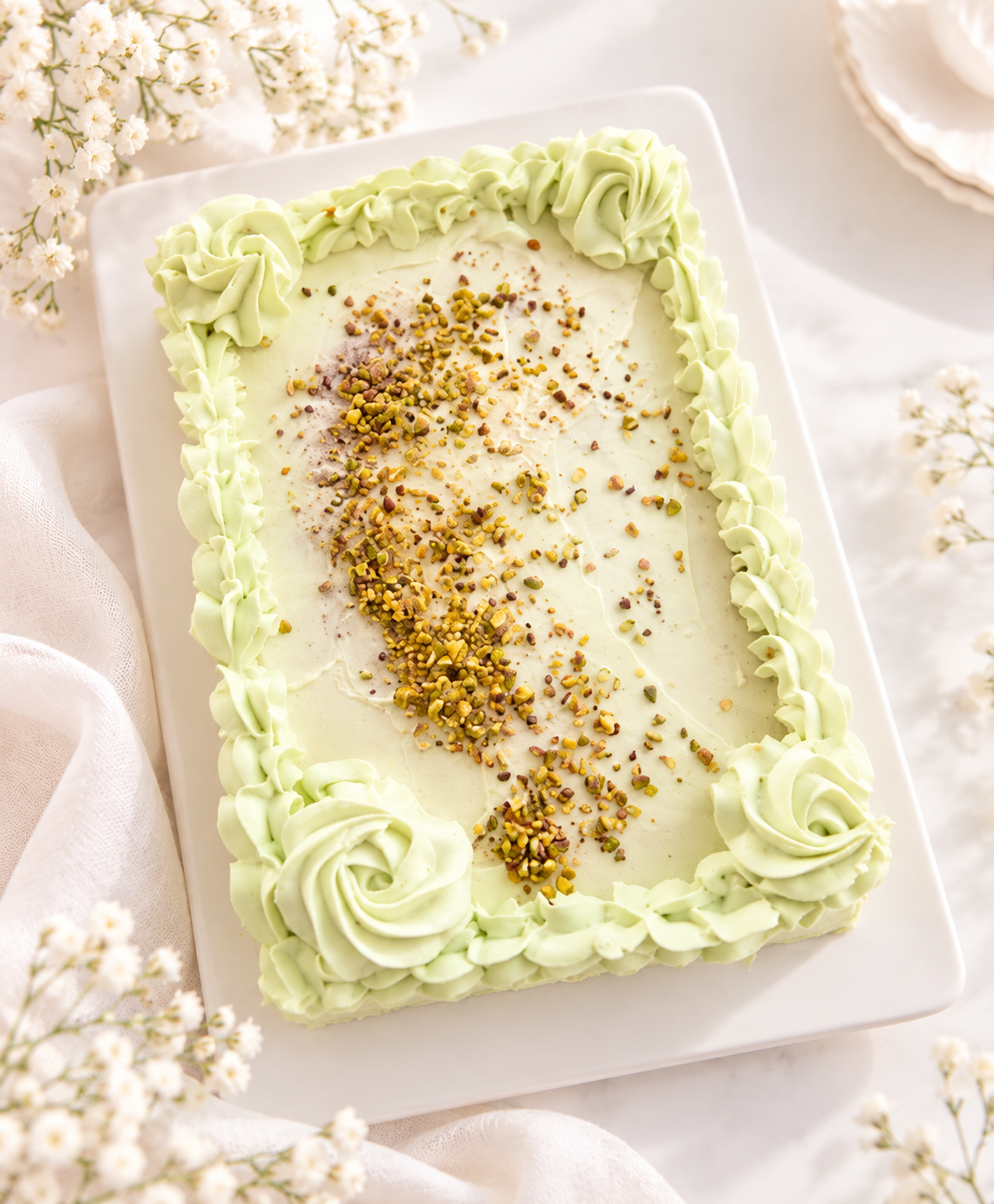 Wedding Rectangle Cake / Sheet Cake