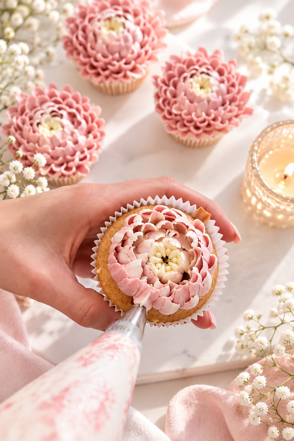 Flowers Cupcakes