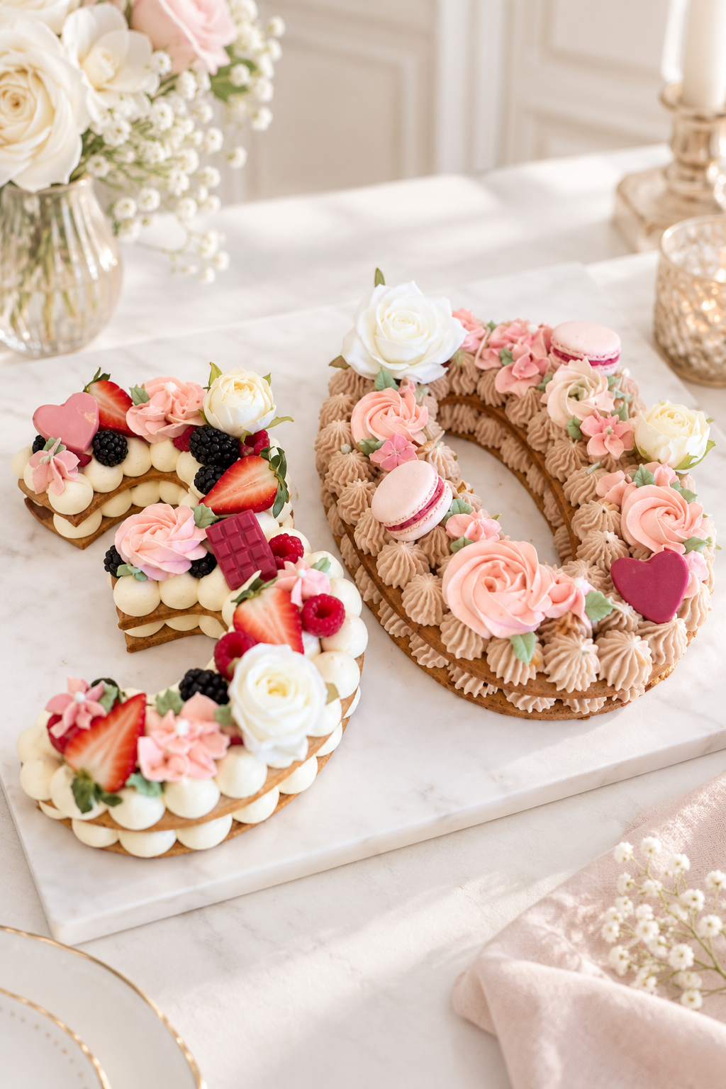 Numbers Cakes 10 Parts
