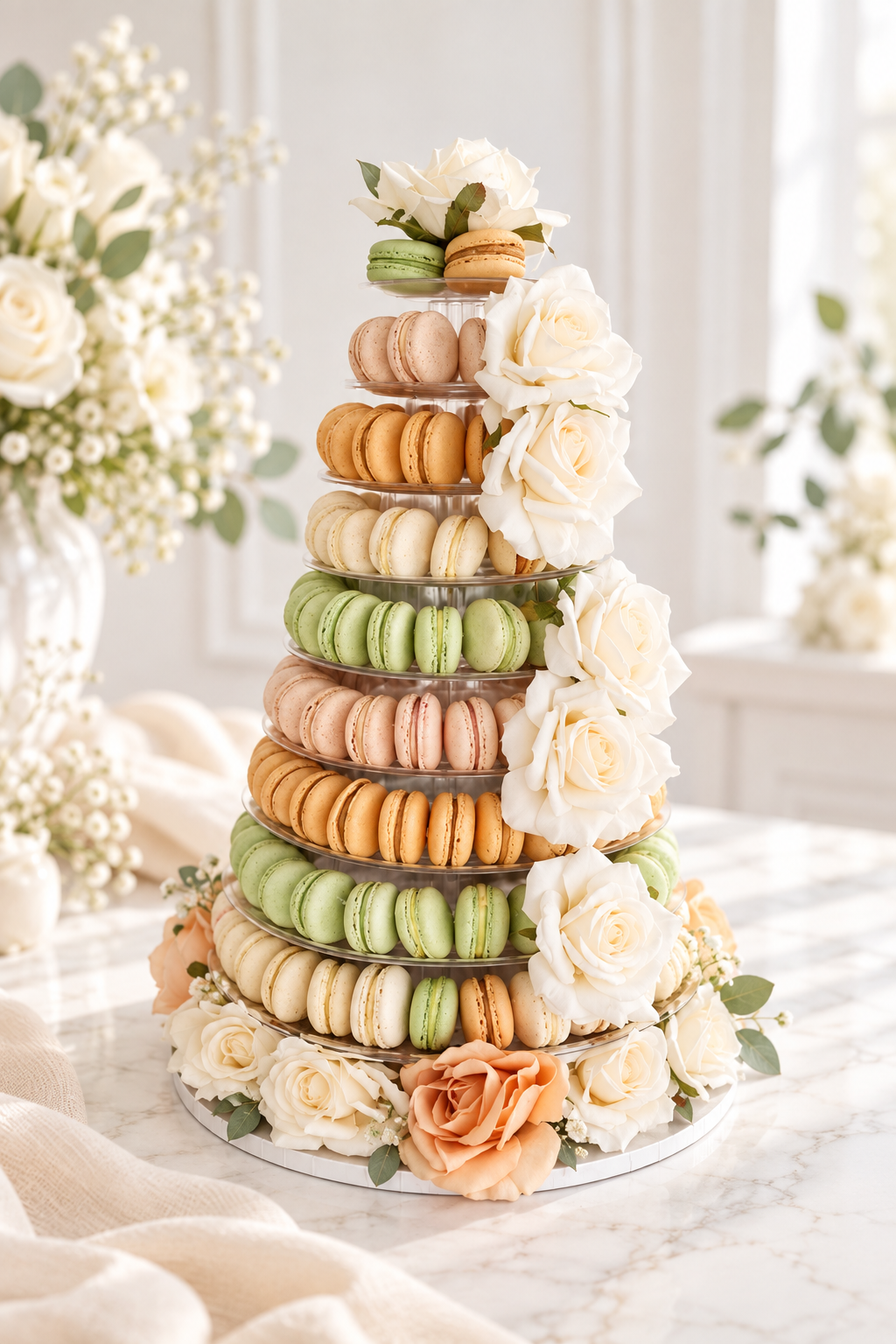 Pièce Montée Macarons