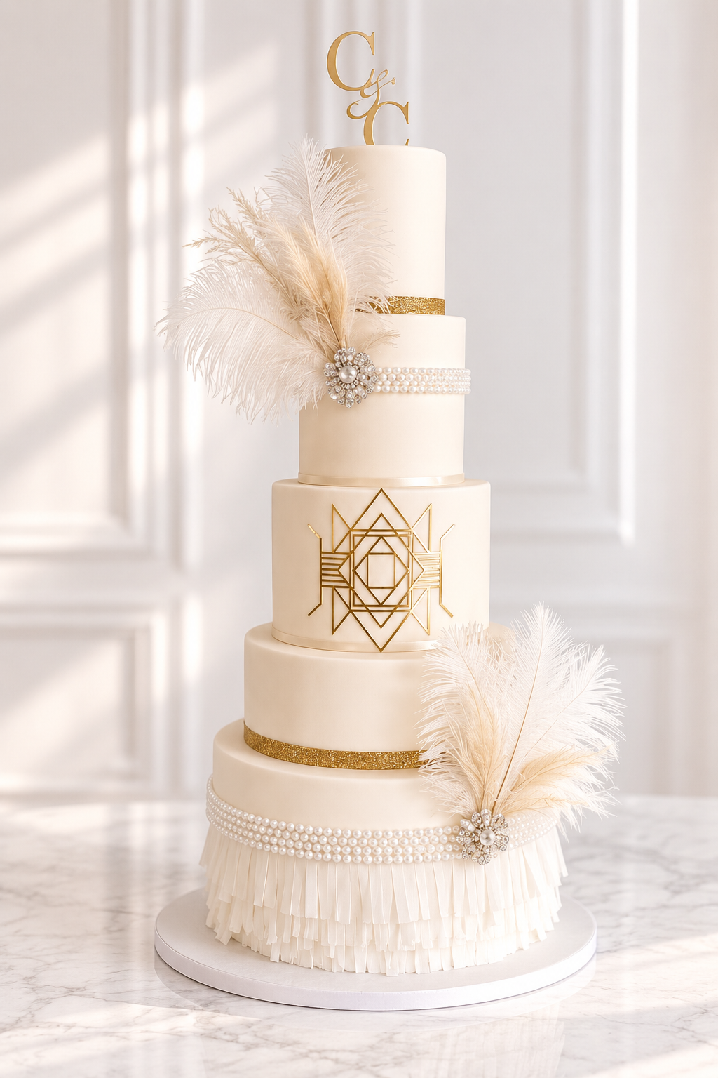 Wedding Cake Eclat Gatsby